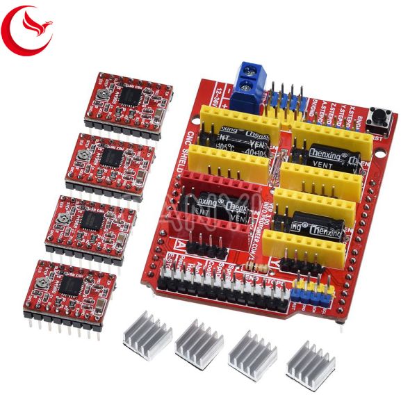 V3 Engraving Machine IO ports A4988 Driver Expansion Board