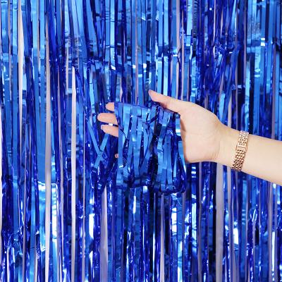 6.5ft*3ft 8ftx8ft Fringe Backdrop Curtain Tinsel Foil Fringe Curtain