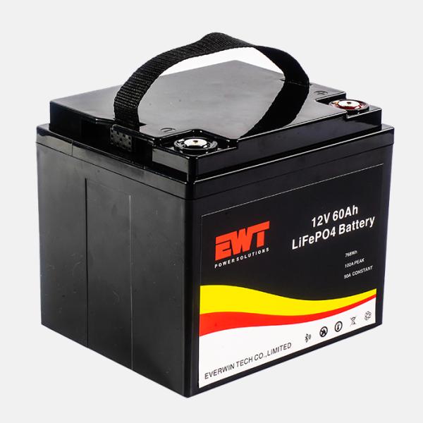 Système d'énergie de secours LiFepo4 12v 60ah