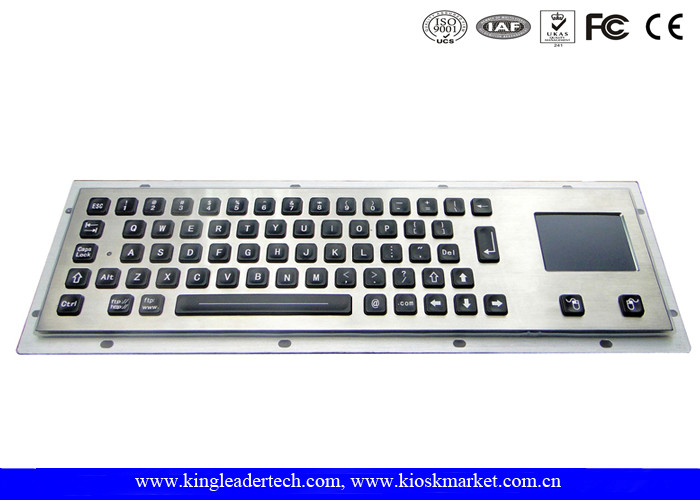 Сделайте загоренную клавиатуру водостотьким металла с Touchpad и 64 вели backlit ключи