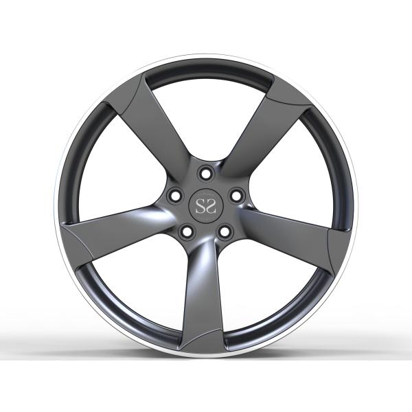Audi Gun Metal 112 PCD 1 Piece Forged Wheels A6061