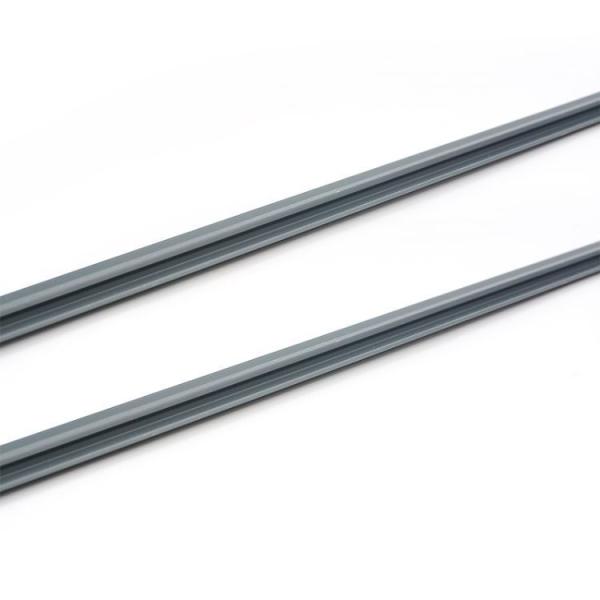 Perfil de PVC de plástico de tamaño personalizado