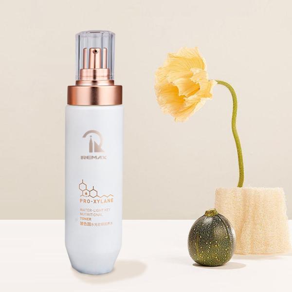 50 g/100 ml/120 ml Vidro Branco cilíndrico Liso com bomba branca para frasco de embalagem cosmética