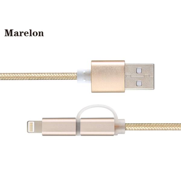 Copper Wire Computer USB Data Cable / Mobile Phone Cables Increases Durability