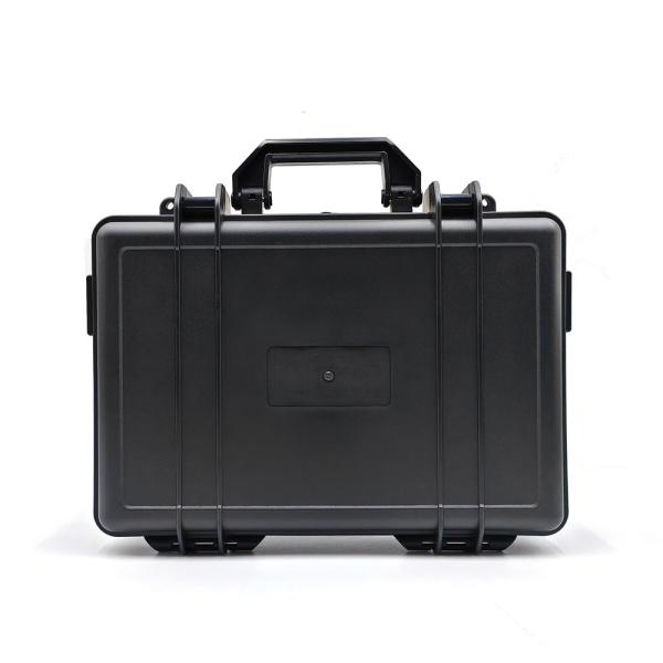 Compact Game Console Carrying Case With Heavy Duty Plastic And Carry Handle