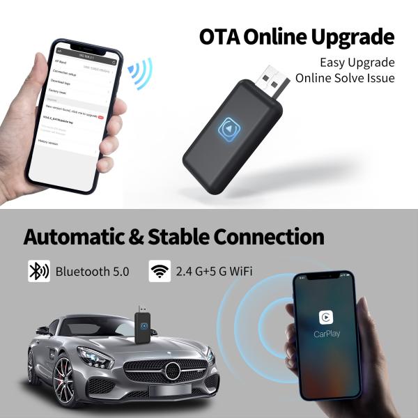 Carplay Adapter Universal Car USB CarPaly Dongle For Benz Audi Honda Mazda