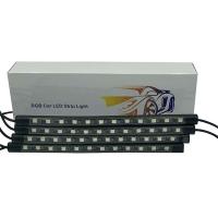 A luz de tira Rgb do diodo emissor de luz do cabo flexível de SMD5050 4x22cm DC5V conduziu a tira