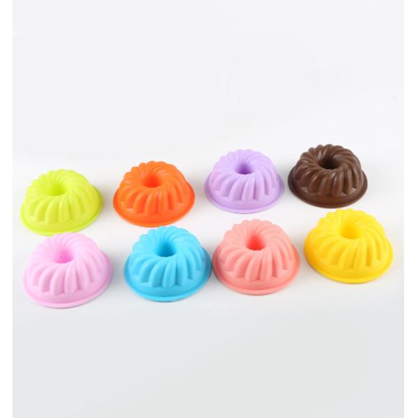 Nonstick Silicone Donut Pan Molds Ideal for Baking and Stocked in Various Shapes