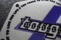 Remiendos de goma del logotipo de la inyección de OEKO