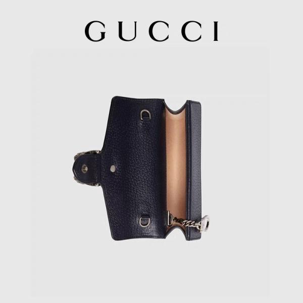 Saco supremo CZ3457 do GG Mini Bag Suede Leather Chain de Dionysus da lona revestida
