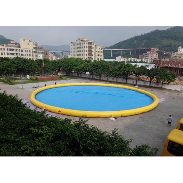 Подгонянный плавательный бассеин сада семьи большой раздувной для парка воды крупного плана