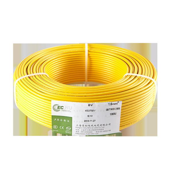 PVC hook-up wire as internal wiring of electrical appliance H07V-K,H07V-U,H07V-R