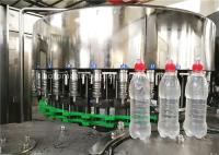 3 rotatoires dans 1 machine de remplissage de bouteilles complètement automatique de l'eau avec le chapeau d'aspiration