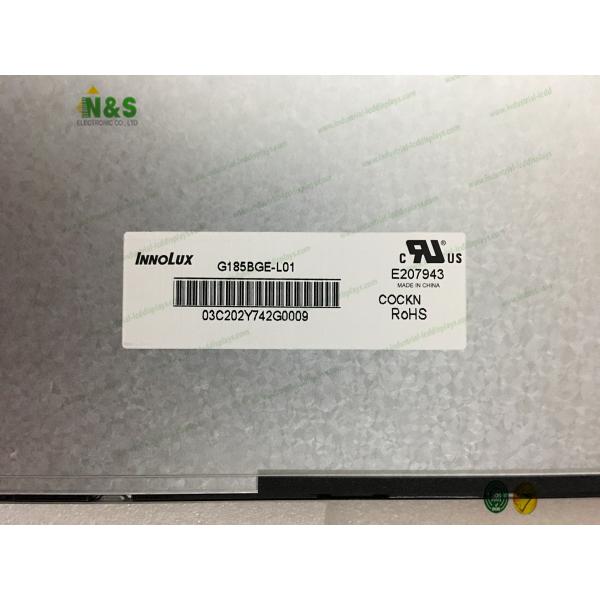 New / Original Tablet Lcd Screen G185BGE-L01 CHIMEI INNOLUX A-Si TFT-LCD 18.5 Inch