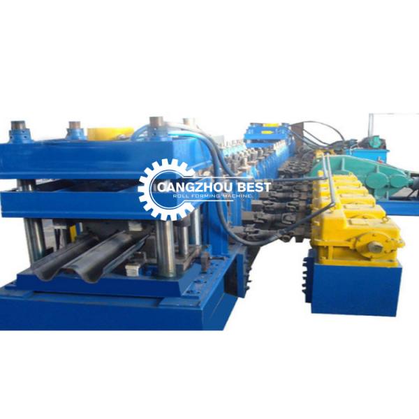PPGI 483mm 2.5mm Highway Guardrail Making Machine