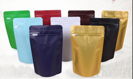 таможня 250г напечатала мешок алюминиевой фольги Зиплок упаковывая/сумки кофейных зерен пакета Дой зажаренные в духовке