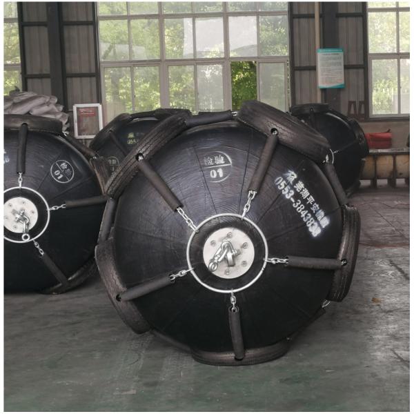 Part Fender Marine Rubber Airbag for Solid Pneumatic in Black Gray Mooring Buoy
