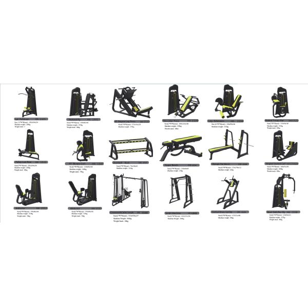 Bodybuilding Q235 Pipe Fitness Smith Machine Squat Gantry Machine