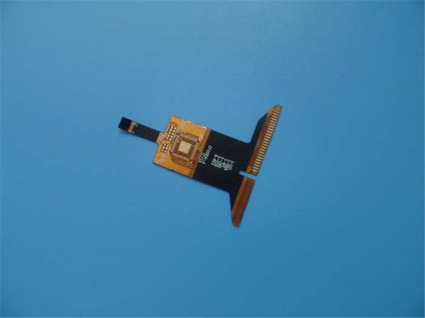 Polyimide PCBs Single-sided flexible PCBs FPC Supplier with Yellow Stainless steel material