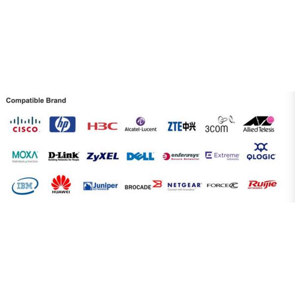 Модуль ММФ 850нм 300м приемопередатчика 10ГБАСЭ-СР СФП+ оптического волокна ХП совместимый