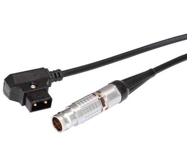 0.5M D-Tap to Lemo 6-pin male Charge Cable for Red One V Mount Gold Mount Battery