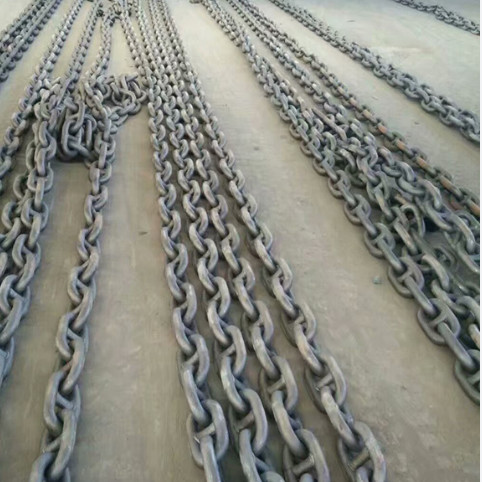 36mm High - Strength Alloy Steel Spray Paint Yacht Anchor Chain Stud Link Anchor Chain