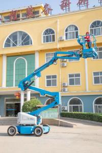160 graus 230KG articularam a plataforma aérea 2.44*0.93*1.13M
