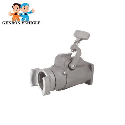 Discharge Valve Truck Trailer Spare Parts European Design 3'' API Adaptor Valve