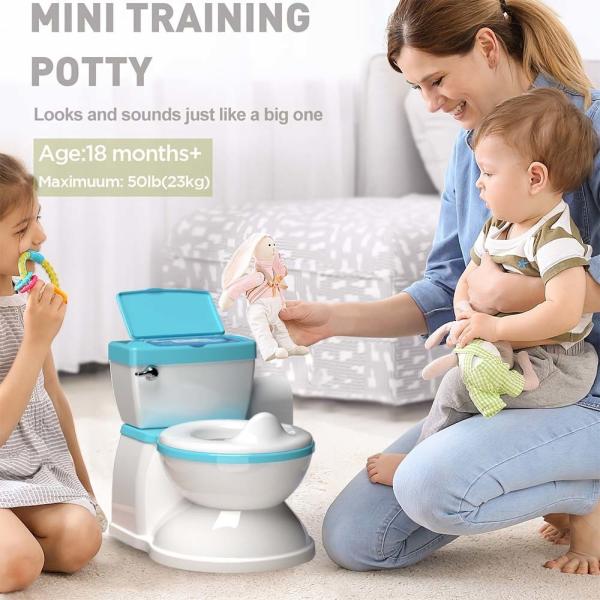 Factory Directly Supplier Baby Potty Non-Toxic Child Training Toilet Cute Cartoon Design For Toliet Trainer