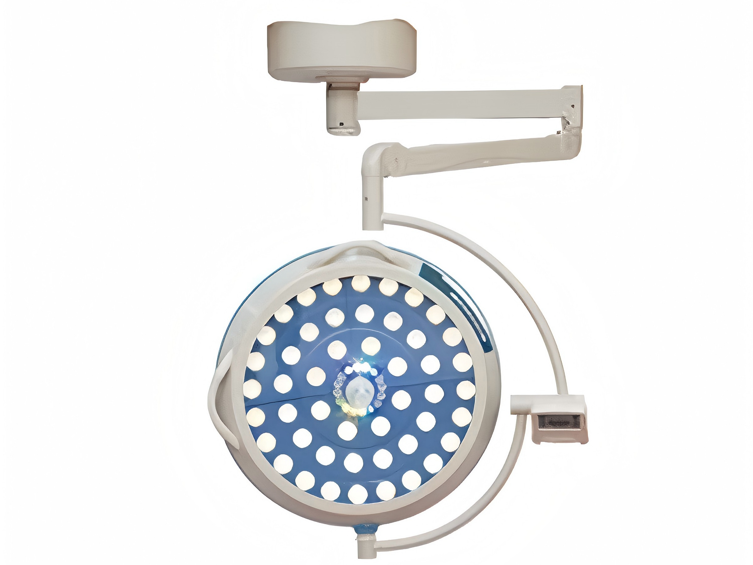 Dual-Head Surgical LED Light with 80,000-Hour Lifespan One-Touch Rotation Mode