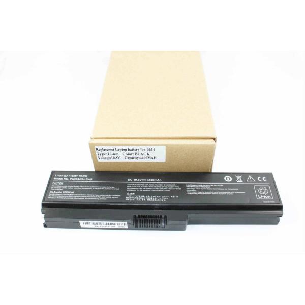 PA3634U-1BRS 6 Cell Laptop Battery 10.8V 4400mAh Toshiba Satellite C650 L510 Battery