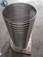 Cesta giratória de aço inoxidável do filtro do fio do cilindro da tela 316L diâmetro de 520 milímetros