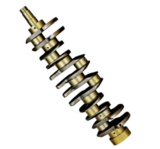 6BD1T Engine Cast Steel Crankshaft 1123104070 EX200 Excavator Spare Parts