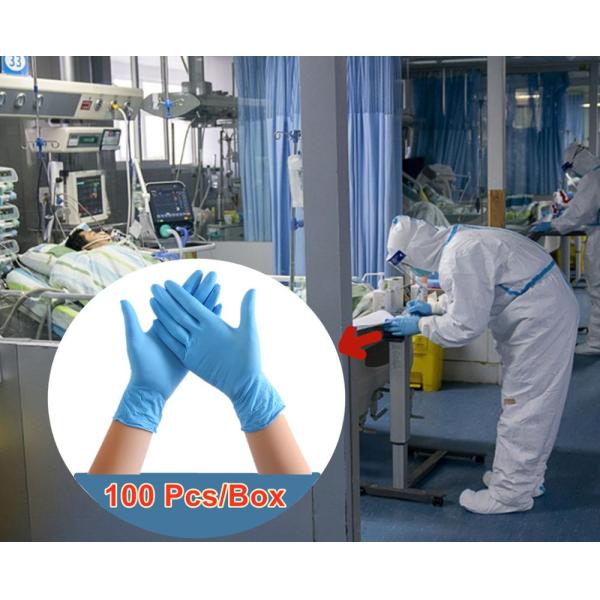 Powder-Free Disposable Medical Gloves Medical Exam Gloves Latex Free Fda Approved