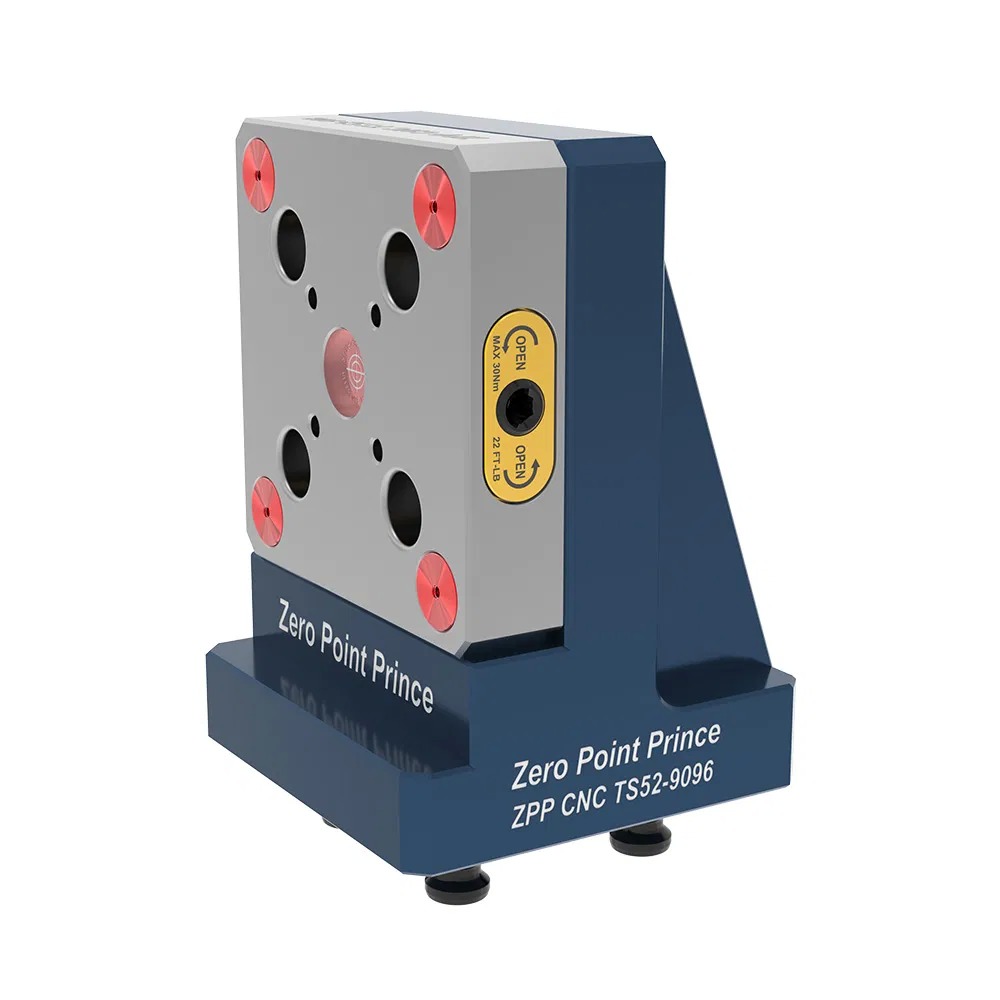 Modular Combo Zero Point Fixture Positioning Plate for Milling
