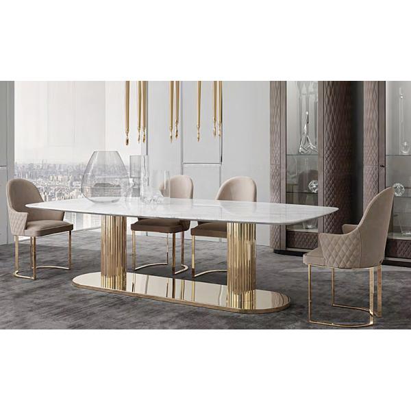 обеденный стол нордическое Esstisch Marmor 2.6x1.2m современный роскошный