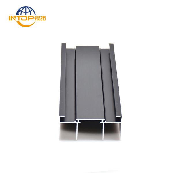 Powder Coating Black Window Profile for Casement Windows Outdoor Use