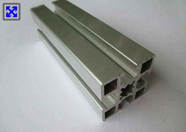 40 * 40 Extruded Aluminum T Slot , Aluminum T Slot Bar European Standard