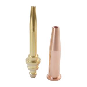 Brass Acetylene Cutting Nozzle 1/16 1/32 3/64 Size for Oxyfuel Torch