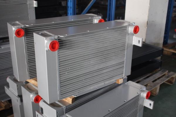 Vacuum Brazed Aluminum bar & plate fin heat exchanger with water cooler