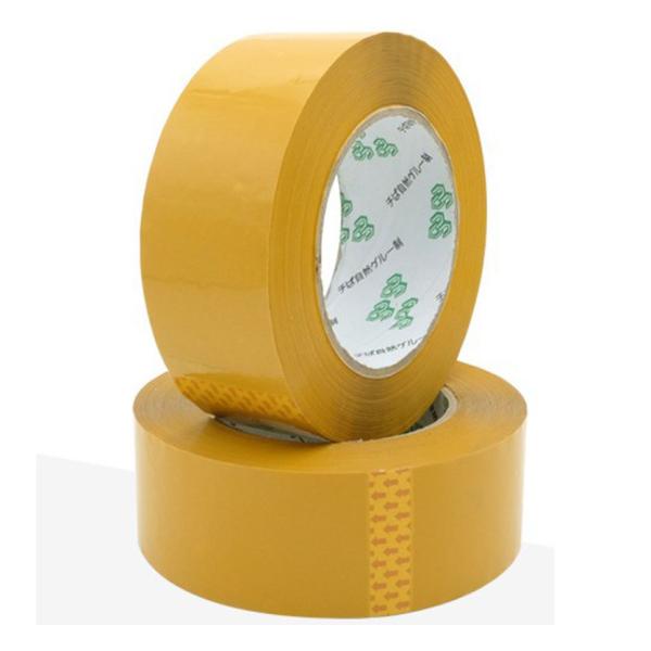 ISO9001 Bopp Carton Sealing Tape Clear Yellow Electrical Tape Waterproof