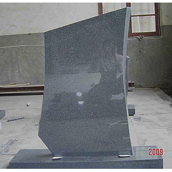Olive Green Grey Granite Memorial Stones G654 American Style For Monument