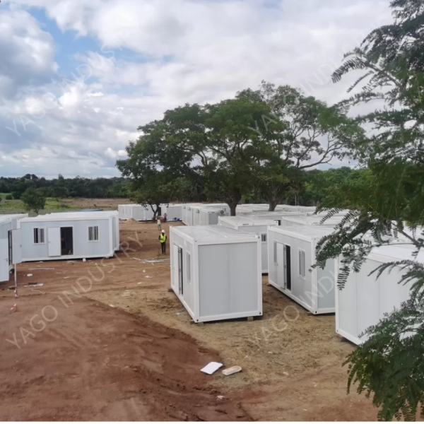 Quick Assembly Lightweight Building Site Accommodation House Temporary
