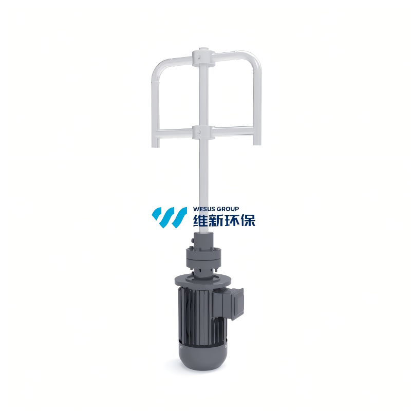 Vertical Low-Shear Frame Flocculation Agitator for Municipal and Industrial Wastewater Treatment