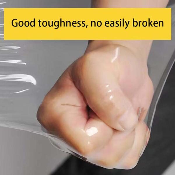 Película adhesiva de PVC de color transparente de alta resistencia para alimentos