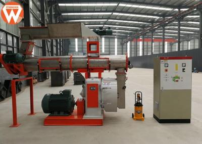 High Precision Feed Pellet Machine Gear Driven For Large Feed Factory 110kw