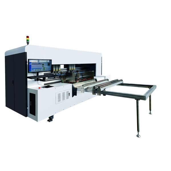 Unlimited Length Max Paper Feed Size Automatic Box Making Machine Utilizing Corrugated Board Paper Type and 6 Creasing Wheels for Folding