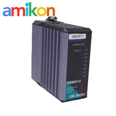 Foxboro FBM214 HART Communication Module with 8 Group-Isolated Channels