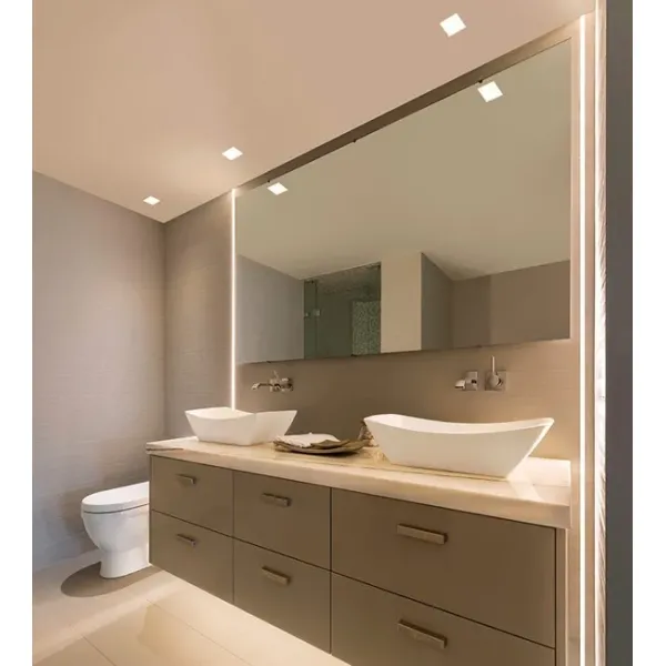 Trimless Dry Wall LED Profile 17.3*125mm with 6063 T3-T8 Aluminum Alloy for Baseboard Lighting