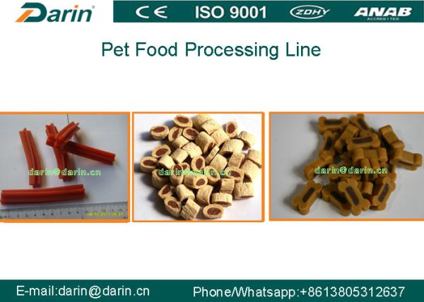 Le CE complètement automatique a certifié la machine d'extrudeuse de processus d'extrusion d'aliment pour animaux familiers pour l'alimentation de poissons